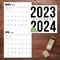 TF Publishing 2023-2024 Two Year Wall Calendar